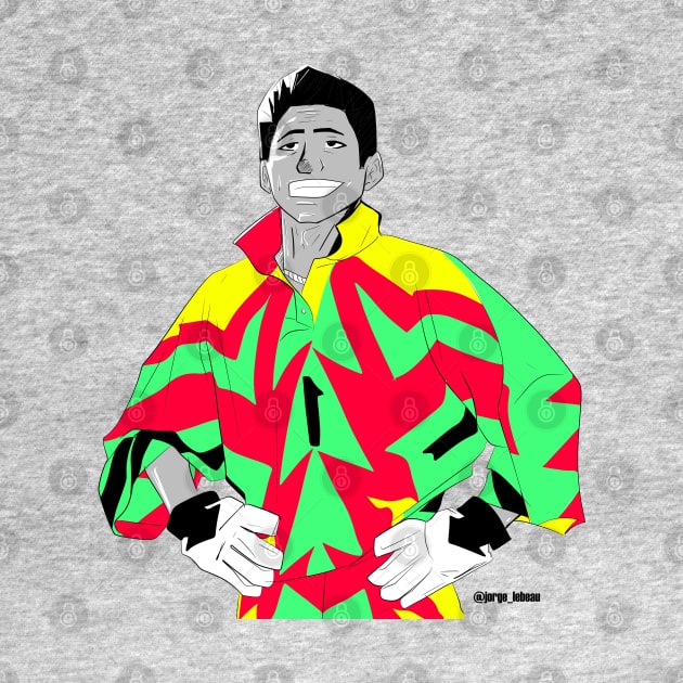 immortal jorge campos goal keeper in mexico tri selection of soccer by jorge_lebeau